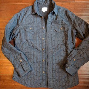 SURFSIDE SUPPLY Thick Button Down Quilted Shirt